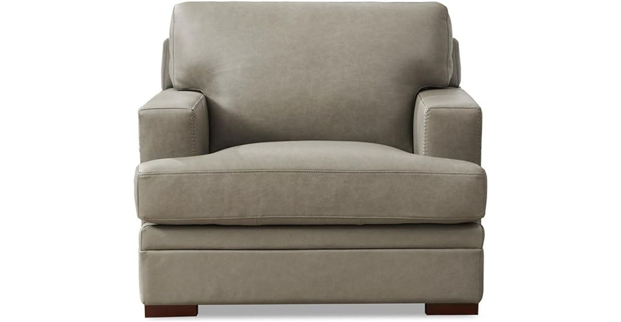 Georgia Leather Chair, Chico Slate